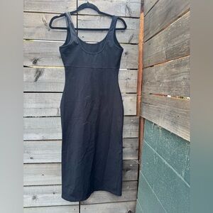 Manners London Classic Black Scoop Neck Women's Dress M